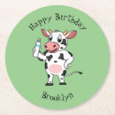 Recherche de dessin vache de dessous de verres Laitier