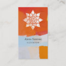 Recherche de lumière spirituelle cartes visite Mandala