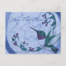 Recherche de colibri de dessin cartes postales Animaux