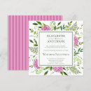 Recherche de hortensia mariage invitations Élégant