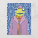 Recherche de grenouille bleue cartes postales Grenouilles