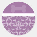 Recherche de chien pourpre autocollants Violet