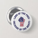 Recherche de cause badges Drapeau américain
