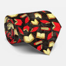 Recherche de motif noir rouge cravates Professeur