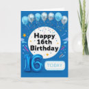 Recherche de 16ème anniversaire cartes Fils