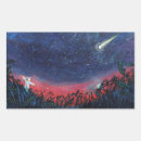 Recherche de nuit rectangles autocollants Ciel nocturne