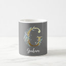 Recherche de initiales personnalisables tasses Élégant