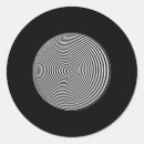 Recherche de concentrique autocollants Illusion d'optique