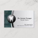 Recherche de art dentaire cartes visite Chirurgien