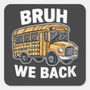 Recherche de chauffeur de bus autocollants Retour à l'école