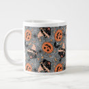 Recherche de motif halloween tasses Citrouille