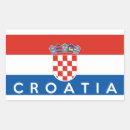 Recherche de symbole croate autocollants Croatie