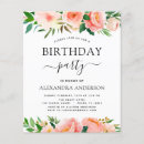 Recherche de peach floral invitations Verdure