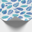 Recherche de bleu cyan papier cadeau Feuille