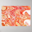 Recherche de fleurs psychédéliques posters Abstrait