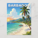 Recherche de barbade cartes postales Île