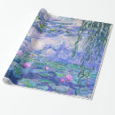Recherche de impressionniste papier cadeau Claude monet