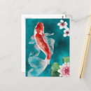 Recherche de koi verticales cartes postales Asiatique