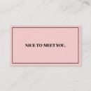 Recherche de sympa cartes visite Tendance
