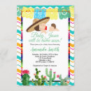 Recherche de fiesta baby shower invitations Cactus