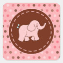 Recherche de éléphants roses autocollants Pois