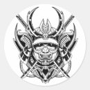 Recherche de guerrier japonais autocollants Manga
