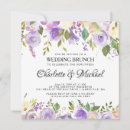Recherche de brunch de mariage invitations Floral
