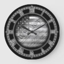 Recherche de drapeau américain vintage horloges Patriotique