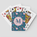 Recherche de écriture jeux de cartes Monogrammé