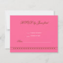 Recherche de mitzvah de batte 11x14 invitations Rose