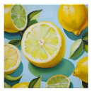 Recherche de tranche de citron posters Fruit