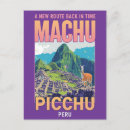Recherche de picchu de machu cartes postales Andes