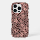 Recherche de rayure de tigre iphone coques Brun