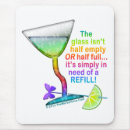 Recherche de verre tapis souris Barman