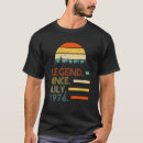 Recherche de 45 ans tshirts Juillet