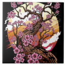 Recherche de fleurs de cerisier carreaux Printemps