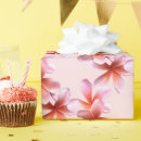 Recherche de fleurs hawaïennes papier cadeau Pour elle
