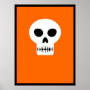 Recherche de orange et noir art Blanc