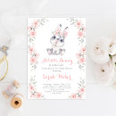 Recherche de un petit lapin invitations Fille