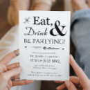 Recherche de bbq 13x18 invitations Noir et blanc