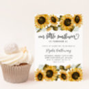 Recherche de tournesol anniversaire invitations Rustique