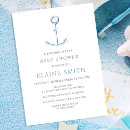 Recherche de ancre bleue invitations Océan