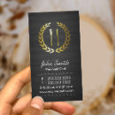 Recherche de catering cartes visite Chef