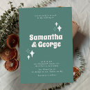 Recherche de années 70 mariage invitations Rétro
