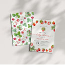 Recherche de berry baby shower invitations Sucré