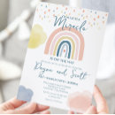 Recherche de miracle baby shower invitations Moderne