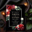 Recherche de rouge foncé invitations Roses rouges