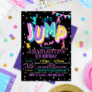 Recherche de rebond invitations Trampoline