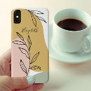 Recherche de dessins au trait iphone coques Botanique