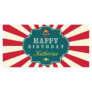 Recherche de bannière de cirque posters Rouge